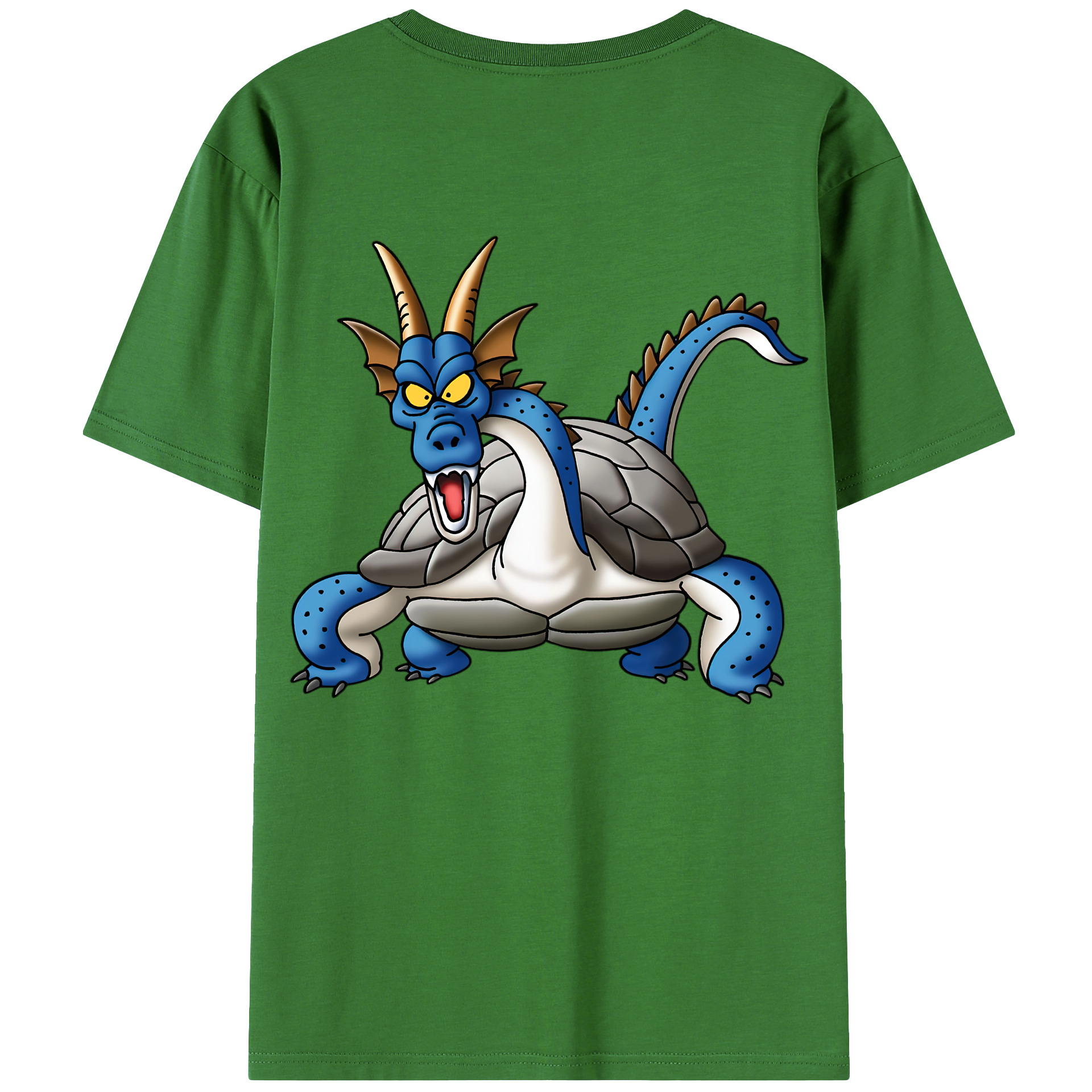 （画像用） ドラゴンクエスト Doragon Kuesuto Dragon Quest レディース半袖Tシャツ(バックプリント)